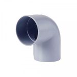 Codo PVC 160 mm 87º H-M Color Gris