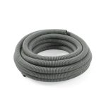 Rollo Tubo PVC Flexible 20mm 5 Metros Gris