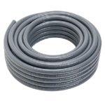 Rollo Tubo PVC Flexible 32mm 5 Metros Gris