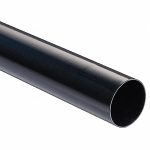 Tubo PVC Negro Redondo 150mm 1,5m