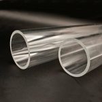 Tubo PVC Rígido Transparente 200mm 2 Metros