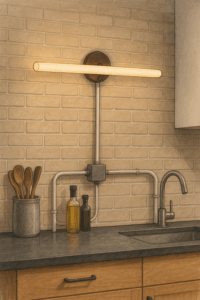 Tubos decorativos para instalaciones eléctricas vistas