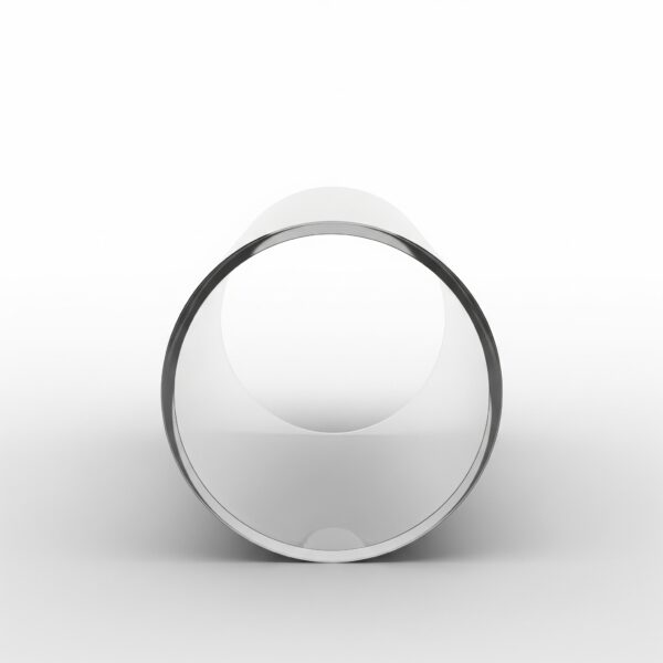 Tubo PVC 8mm 1 Metro Transparente para Agua