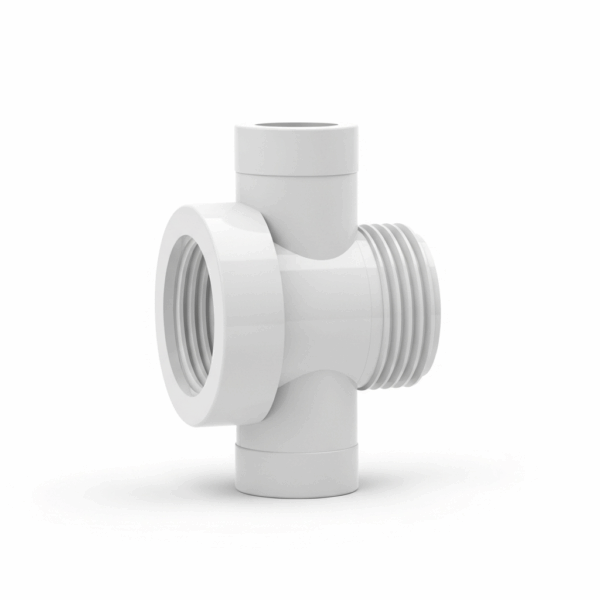 Adaptador mixto PVC encolar y roscar Hembra de 20 mm a 16 mm para Tubería de agua