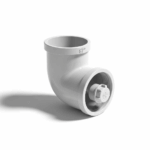 Codo PVC de 110 mm 87º con Registro M-H