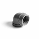 Codo PVC de 125 mm 22º M-H Gris