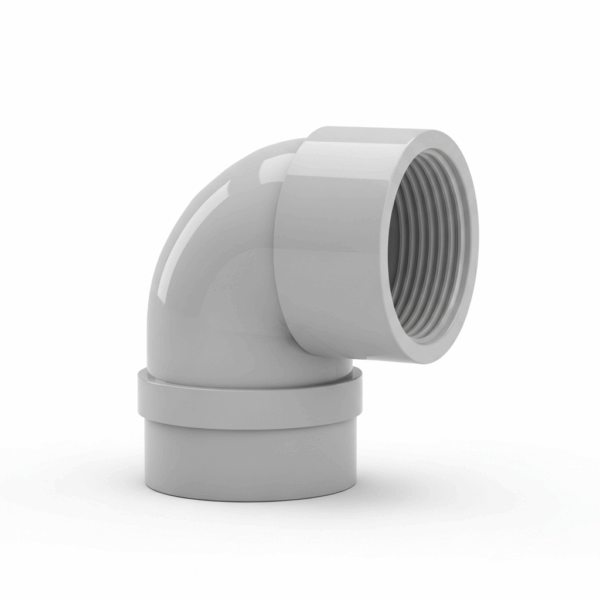 Codo PVC de 125 mm 30º M-H para Tubería de agua