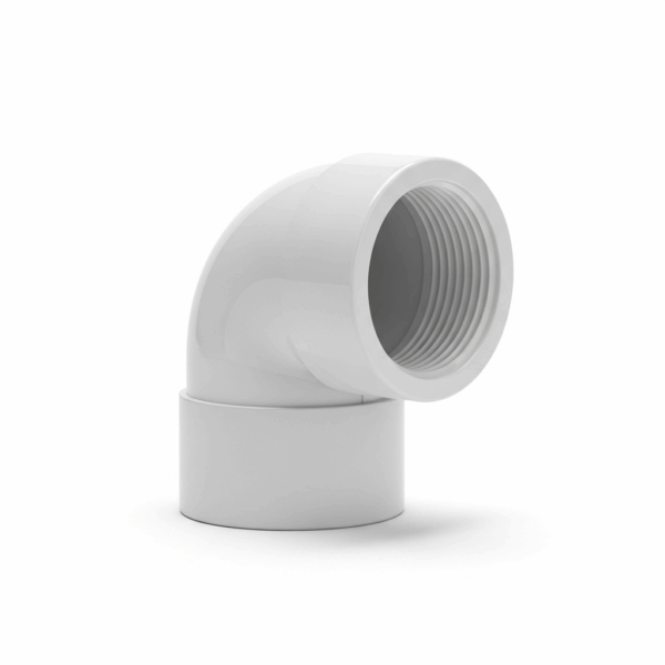 Codo PVC de 90 mm 87º M-H para Tubería de agua
