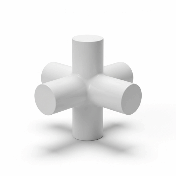 Cruz PVC Sanitario 110 mm 87º