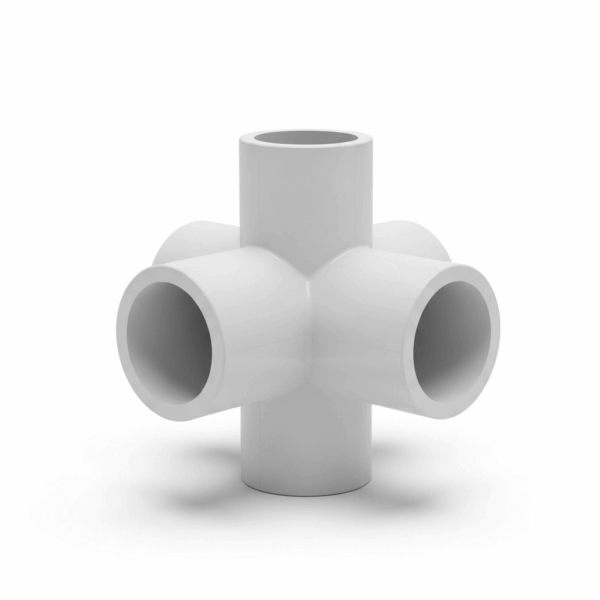 Cruz PVC Sanitario 125 mm 87º