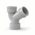 Derivación Y PVC 200 mm 45º M-H para Tubería de agua