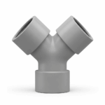 Derivaciónn Y PVC Doble 110 mm 45º M-H para Tubería de agua