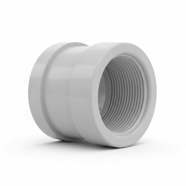 Manguito de PVC de 40 mm M-H para Tubería de agua