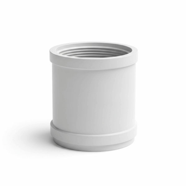 Manguito PVC 125 mm H-H para Tubería de agua