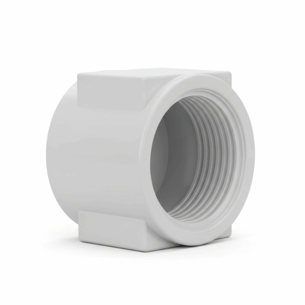 Manguito PVC 50 mm H-H para Tubería de agua