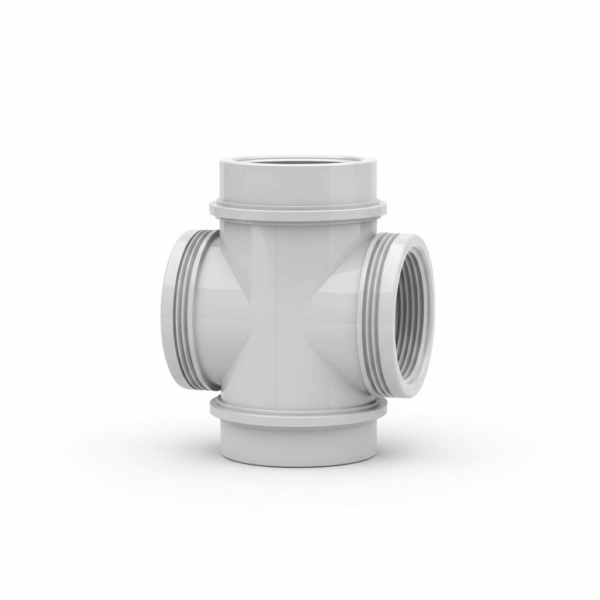 Manguito Unión Mixta PVC 110mm Encolar y Roscar para Tubería de agua