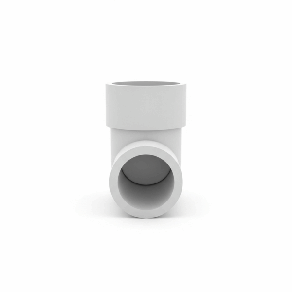 Reducción Excéntrica PVC de 100 mm a 90 mm para Tubería de agua