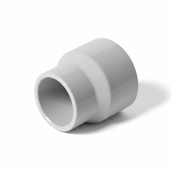 Reducción Excéntrica PVC de 110 mm a 75mm