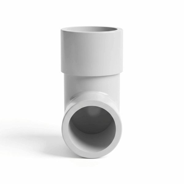 Reducción Excéntrica PVC de 110 mm a 75mm para Tubería de agua