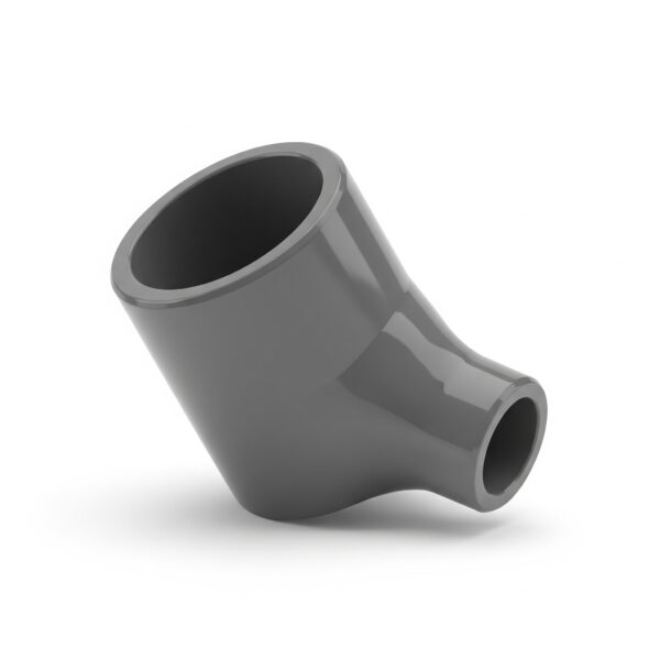 Reducción Excéntrica PVC de 50 mm a 32 mm para Tubería de agua