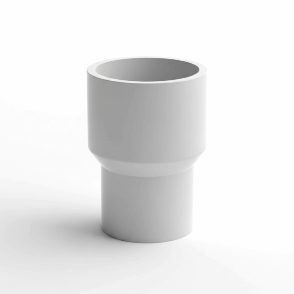 Reducción PVC de 40 mm a 25 mm para Tubería de agua
