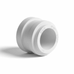 Reduccion Concéntrica PVC de 90 mm a 80 mm Blanco
