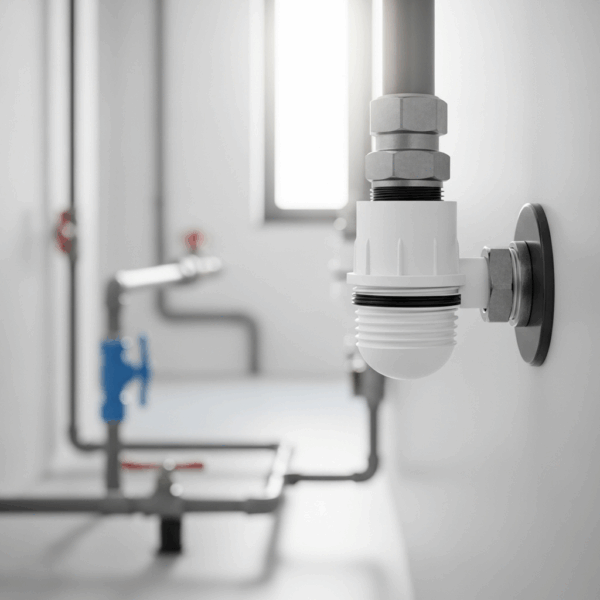 Tapón PVC Ciego 90 mm en instalación de Tubería de agua