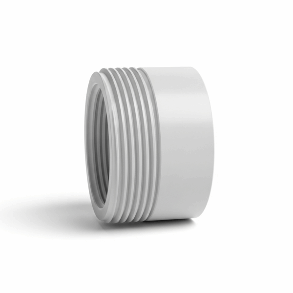 Tapón Registro Rosca 75 mm PVC para Tubería de agua