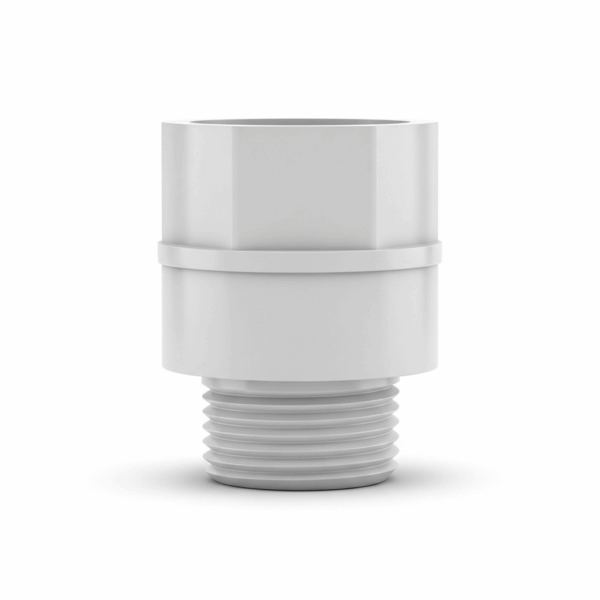 Tapón Registro Roscado PVC 125mm Macho para Tubería de agua