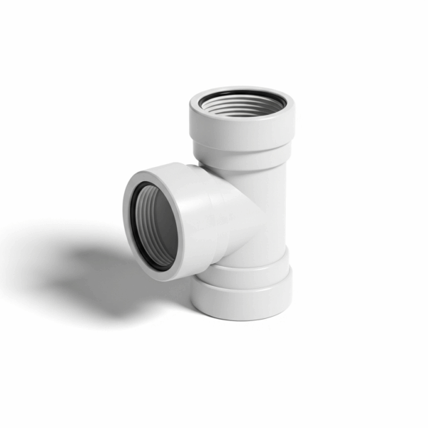 Te PVC 110 mm 45º M-H