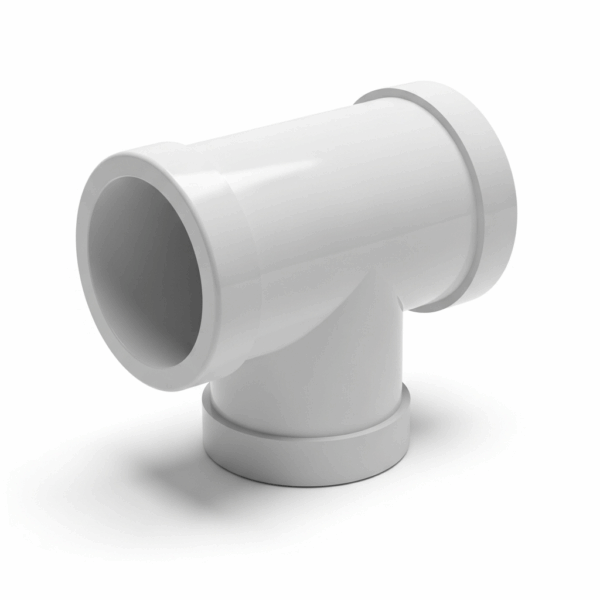 Te PVC 125 mm 90º Encolar