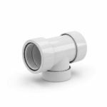 Te PVC 200 mm 90º M-H