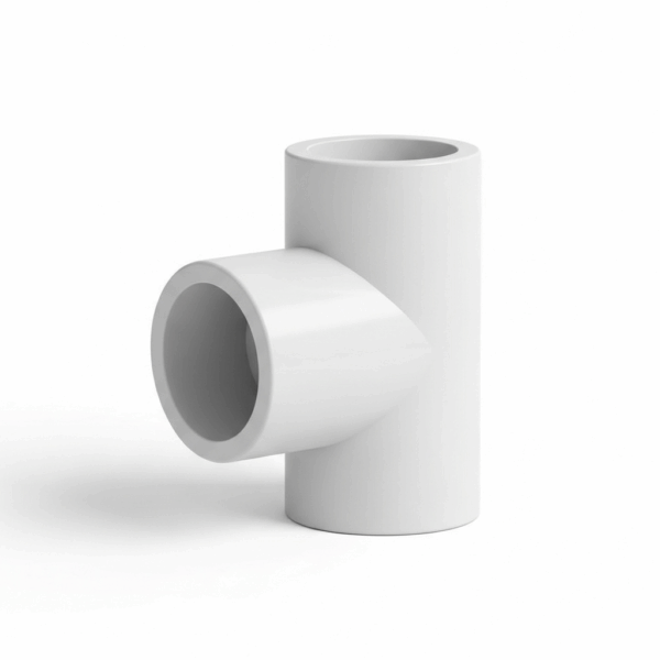 Te PVC 40 mm 90º Encolar para Tubería de agua