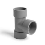 Te PVC Lisa 32 mm 90º Mixta