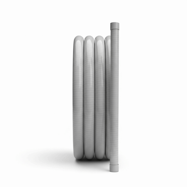 Tubo Flexible PVC 125 mm 25 Metros para Tuberías de Agua