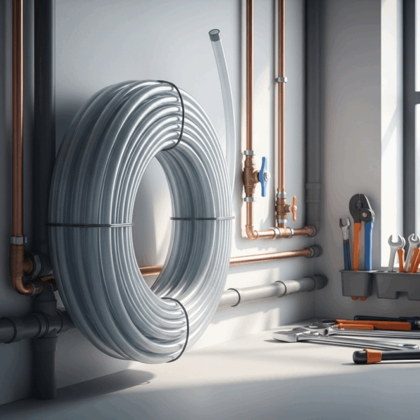 Tubo Flexible PVC 75 mm 50 Metros en instalación de Tuberías de Agua