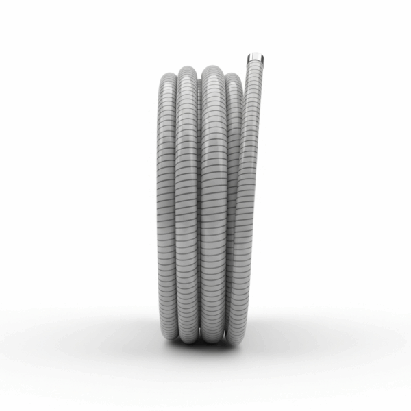 Tubo Flexible PVC 75 mm 50 Metros para Tuberías de Agua