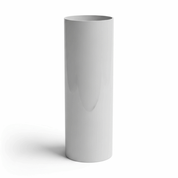 Tubo PVC 200 mm Serie B 1 Metro para Tubería de agua