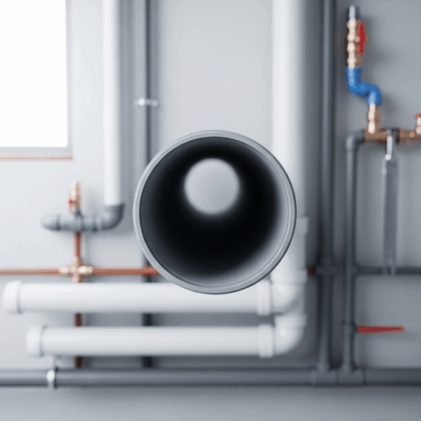 Tubo PVC 50 mm Serie B 5 Metros en instalación de Tubería de agua