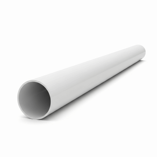 Tubo PVC Blanco 110 mm 3 Metros para Tuberías de Agua