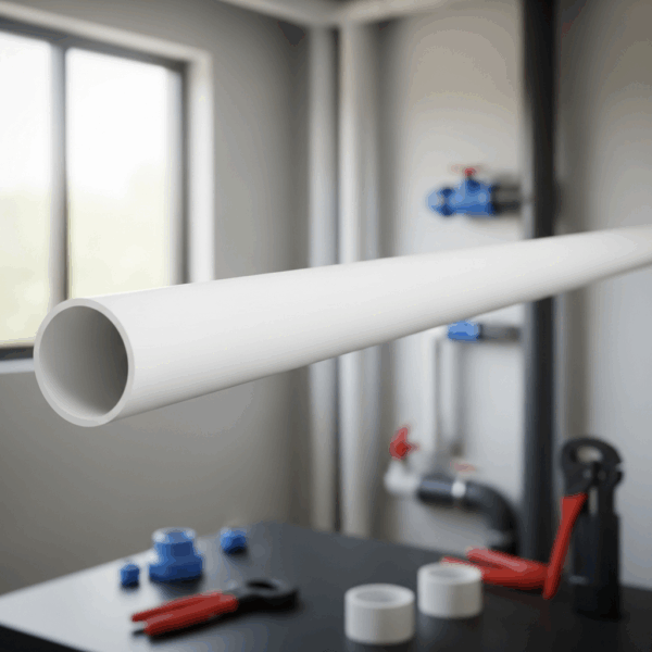 Tubo PVC Blanco 32 mm 3 metros en instalación de Tuberías de Agua