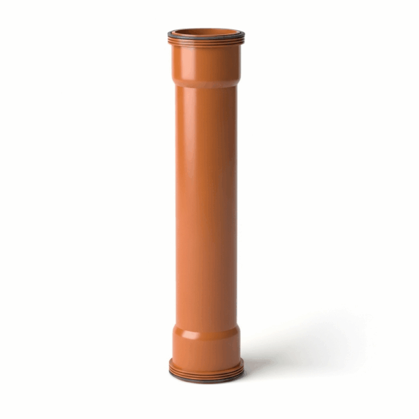 Tubo PVC de Saneamiento 125mm SN8 multicapa 3 Metros para Tubería de agua