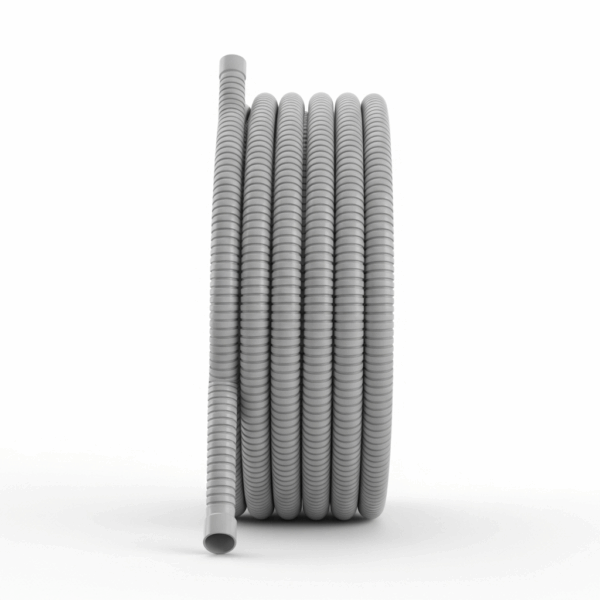 Tubo PVC Flexible 90 mm 25 Metros para Tuberías de Agua