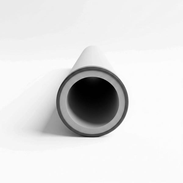 Tubo PVC Multicapa 220 mm 3 Metros para Tubería de agua
