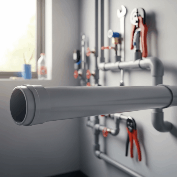 Tubo PVC Saneamiento 200 mm 3 Metros en instalación de Tuberías de Agua