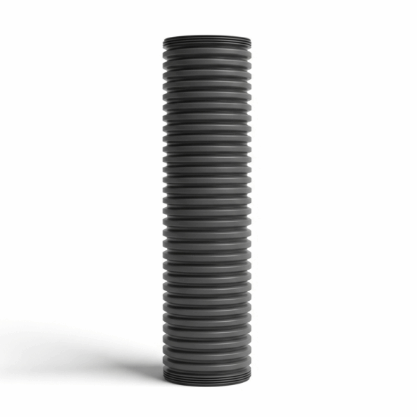 Tubo PVC Saneamiento Corrugado 200 mm 3 Metros para Tubería de agua