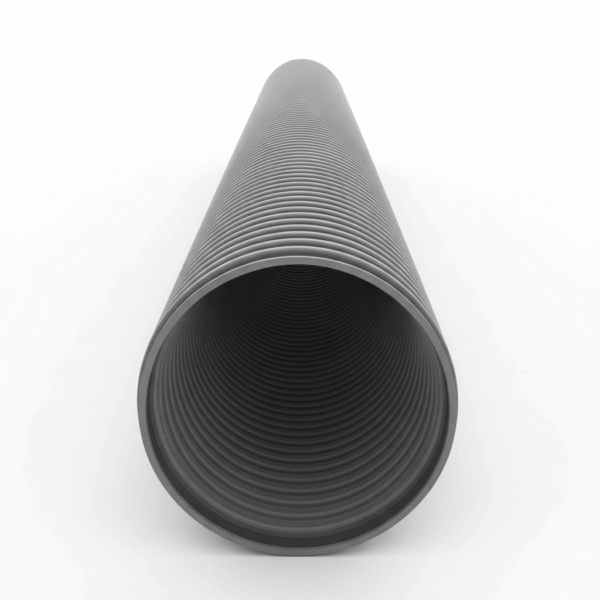 Tubo PVC Saneamiento Corrugado 250 mm 3 Metros para Tubería de agua