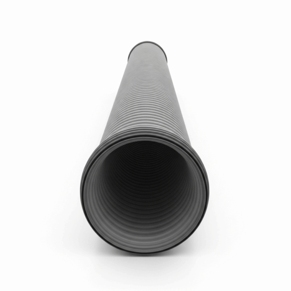 Tubo PVC Saneamiento Corrugado 250 mm 6m para Tubería de agua