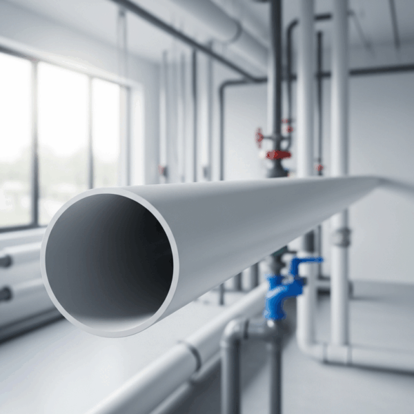 Tubo PVC SN4 200 mm 6 Metros en instalación de Tubería de agua