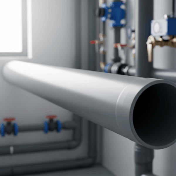 Tubo PVC SN4 800 mm 6 Metros en instalación de Tubería de agua